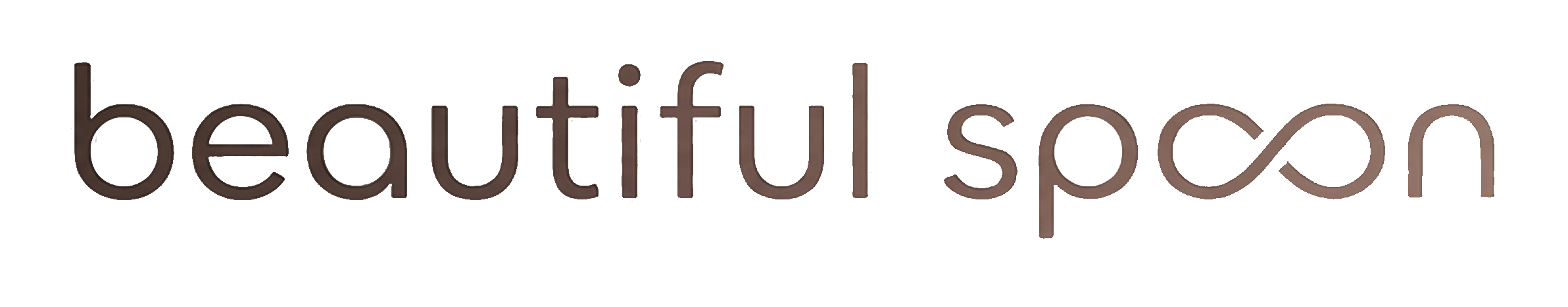 Beautiful Spoon Typography Logo